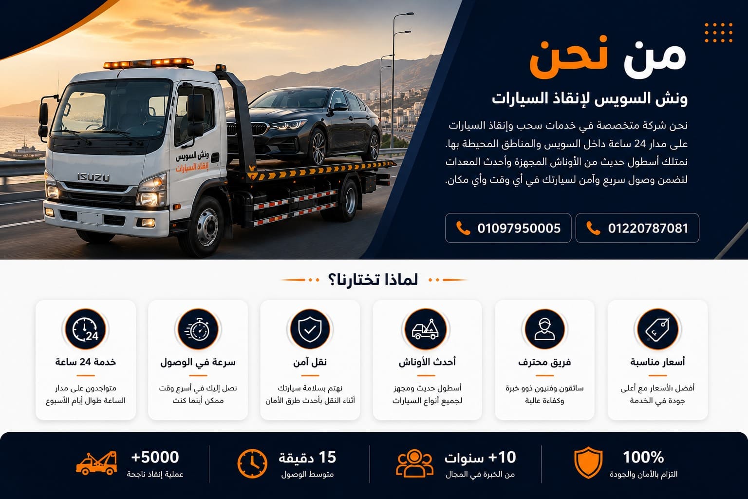 ونش انقاذ العين السخنة