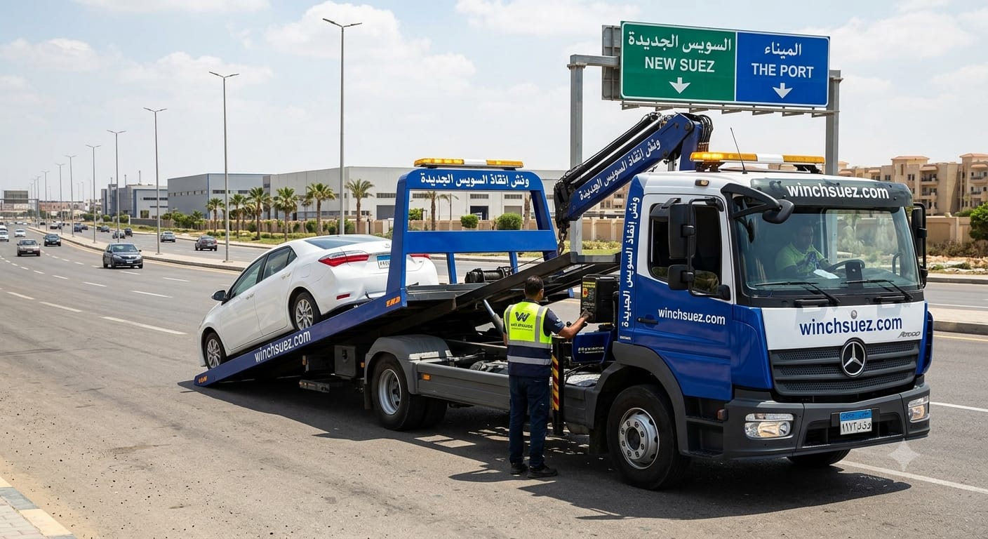 ونش إنقاذ السويس الجديدة: دليلك الشامل لخدمة سريعة وآمنة على الطريق