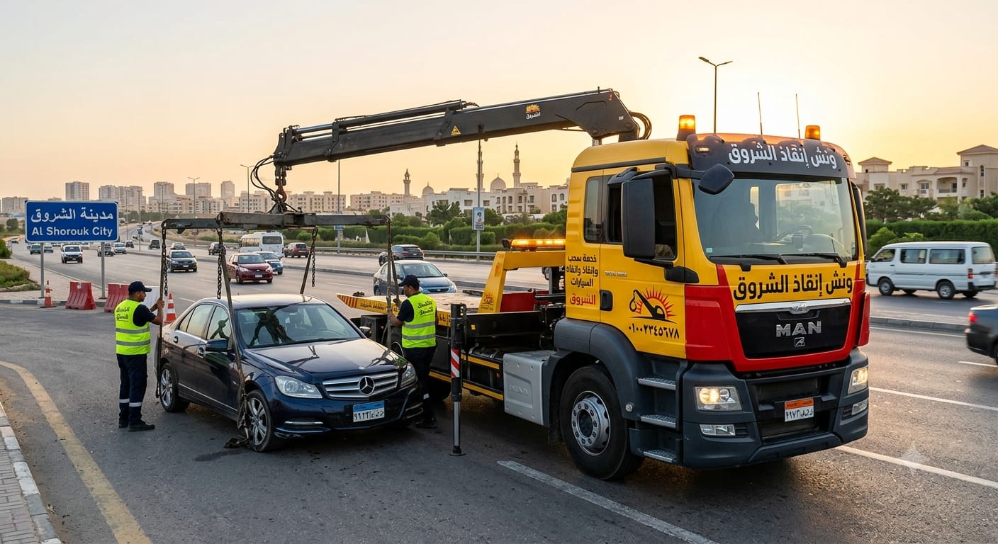 دليل شامل ونش إنقاذ الشروق