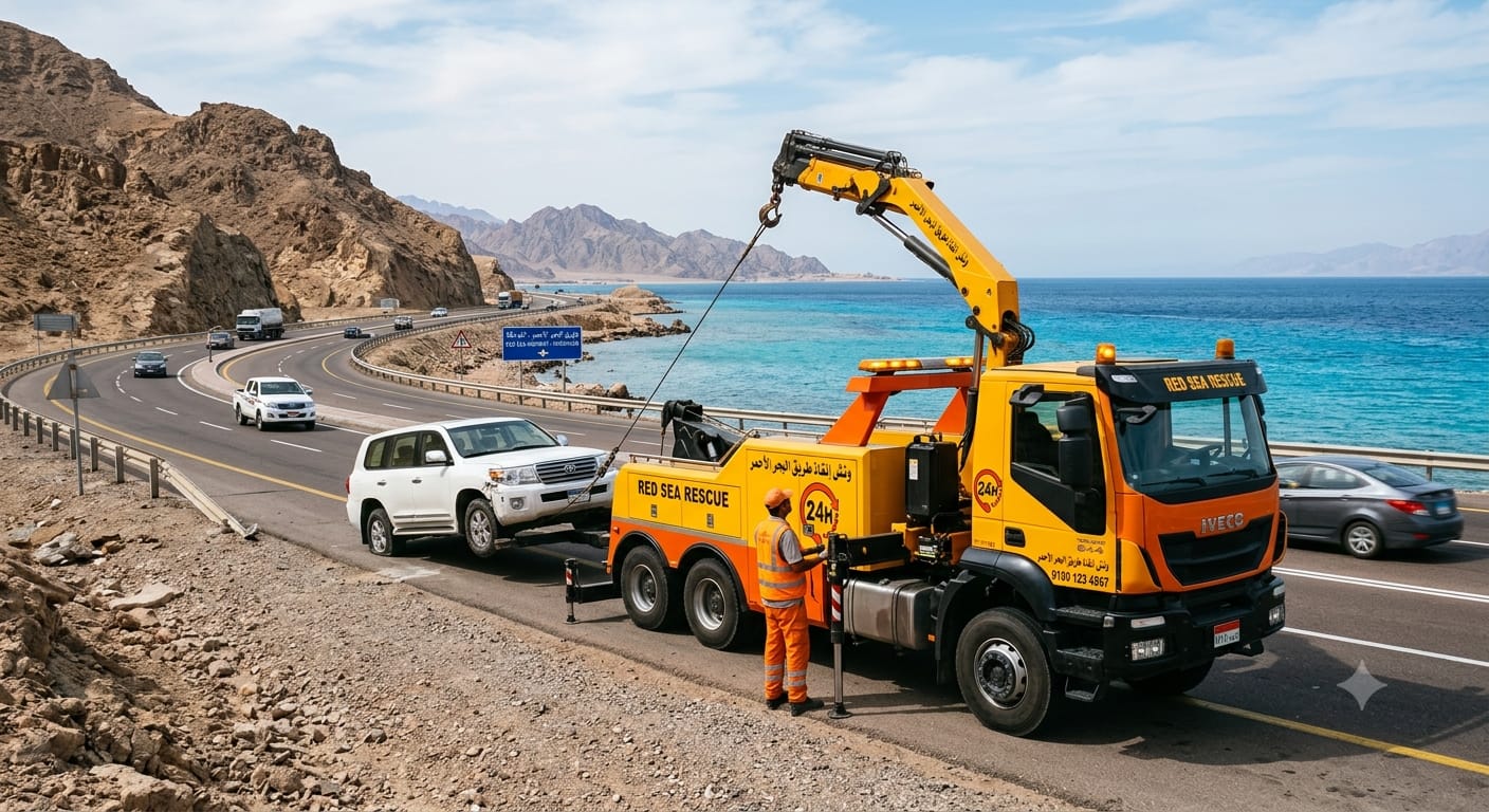 دليل شامل لاختيار أفضل ونش إنقاذ على طرق البحر الأحمر